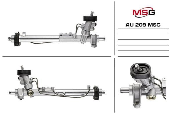 Рулевая рейка с ГУР Audi, Seat, Skoda, Vw AU209