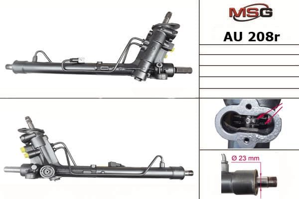 Рулевая рейка с ГУР Audi, Seat, Skoda, Vw AU208R