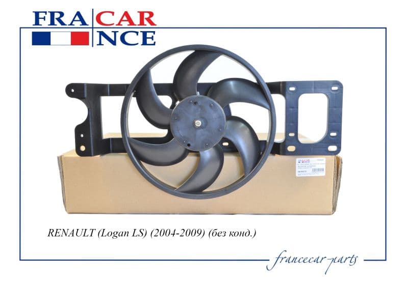 Вентилятор охлаждения двигателя 6001550770 RENAULT (Logan LS) (2004-2009) (без конд.)